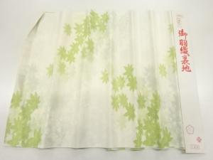 アンティーク　楓模様肩裏地